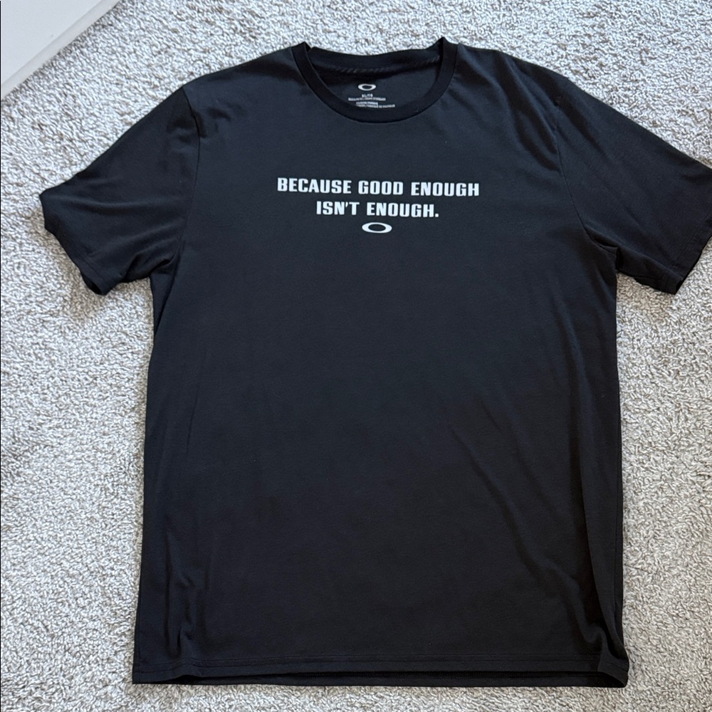 Oakley Men's Black Motivational Tee